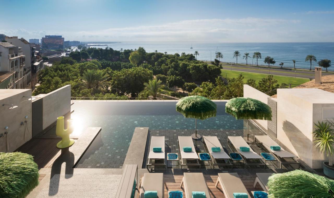 El Llorenc Parc De La Mar - Adults Only Πάλμα ντε Μαγιόρκα Εξωτερικό φωτογραφία The pool at the hotel